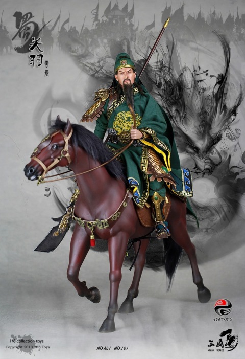 PRE ORDER: 1/6 Three Kingdom Series: Guan Yu (Limited Stock)